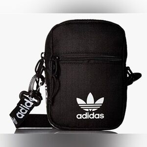 adidas Originals Festival Crossbody Bag - Black/White NEW WITH TAGS